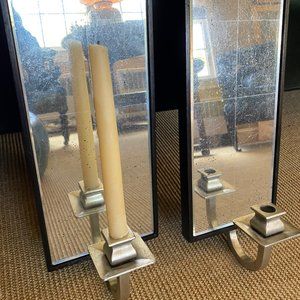 Mitchell Gold and Bob Williams Mirrored Sconces